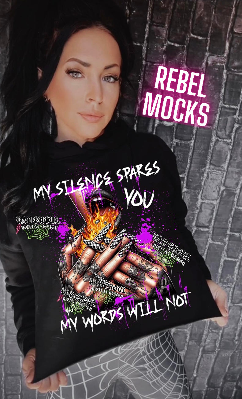 Exclusive My Silence Spares You PNG Download