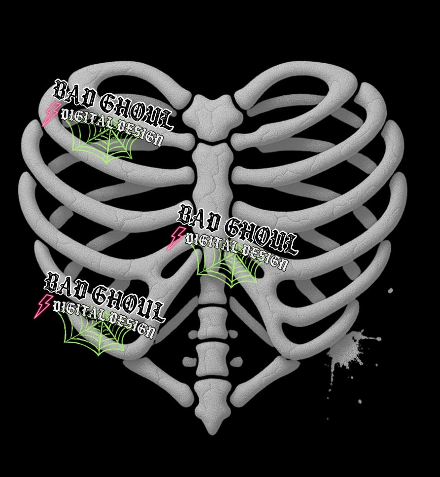 Ribcage Faux Puff PNG DOWNLOAD