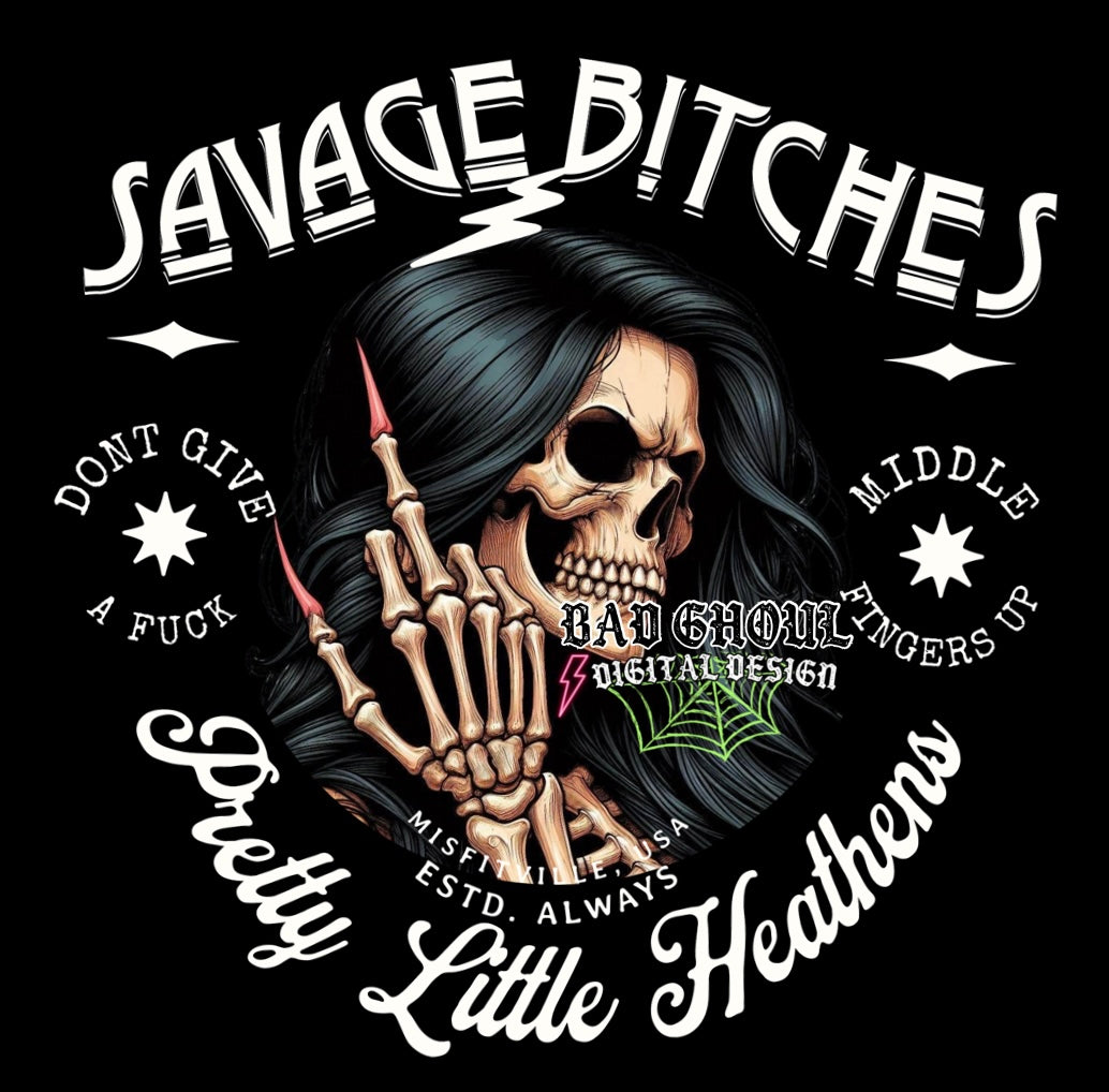 Savage Bitches PNG Download