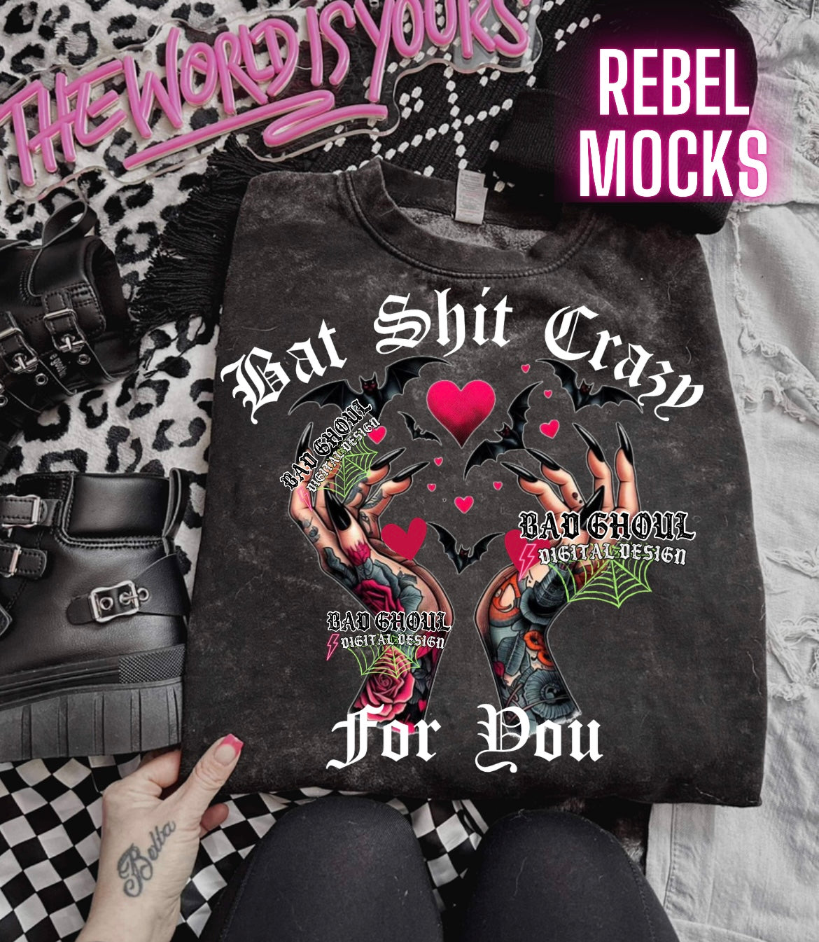 Bat Shit Crazy For You PNG Download