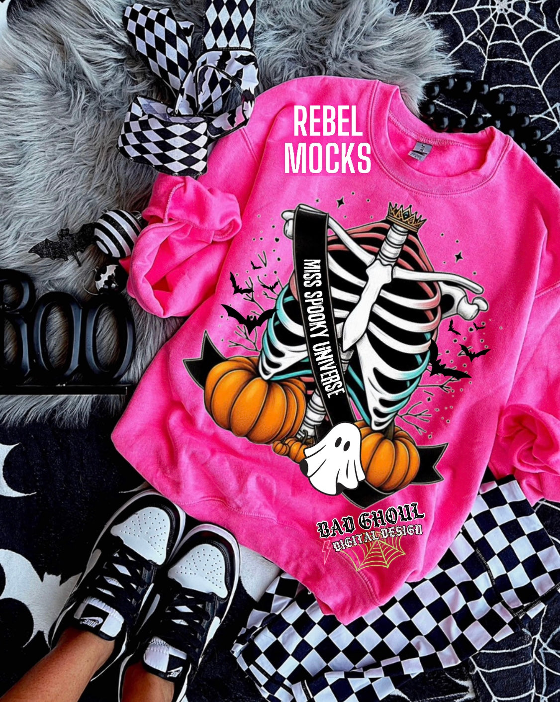 Miss Spooky PNG Download
