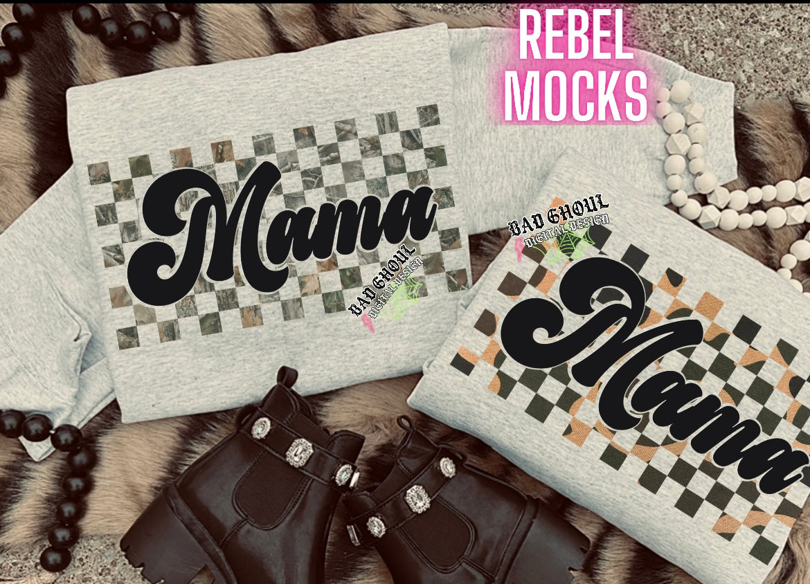 Camo Mama PNG Download