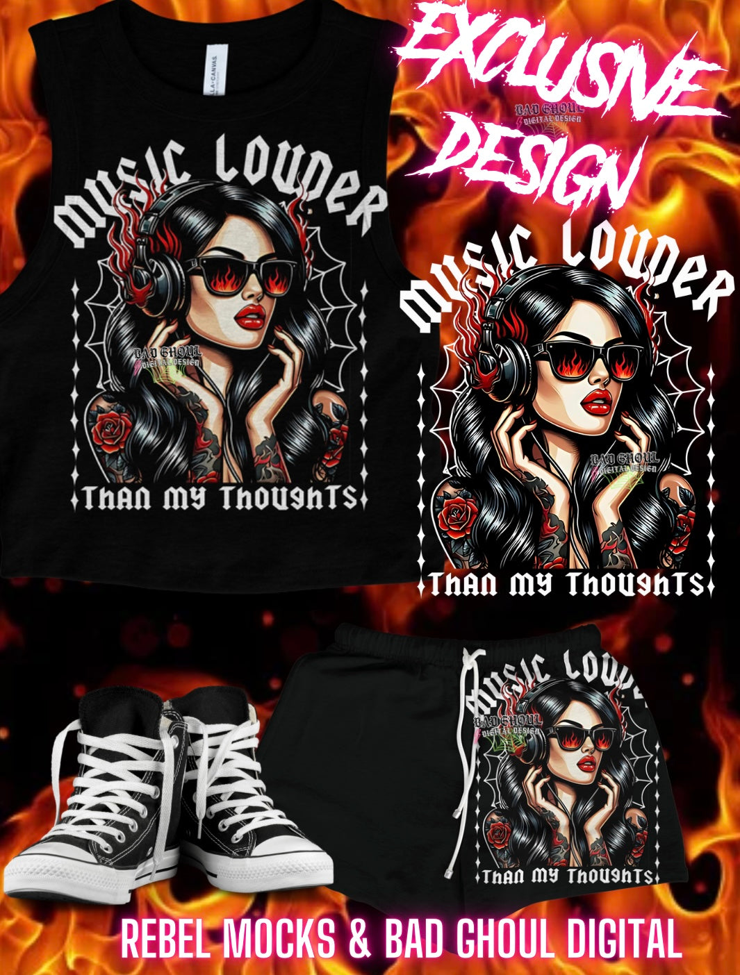 EXCLUSIVE Music Louder PNG Download