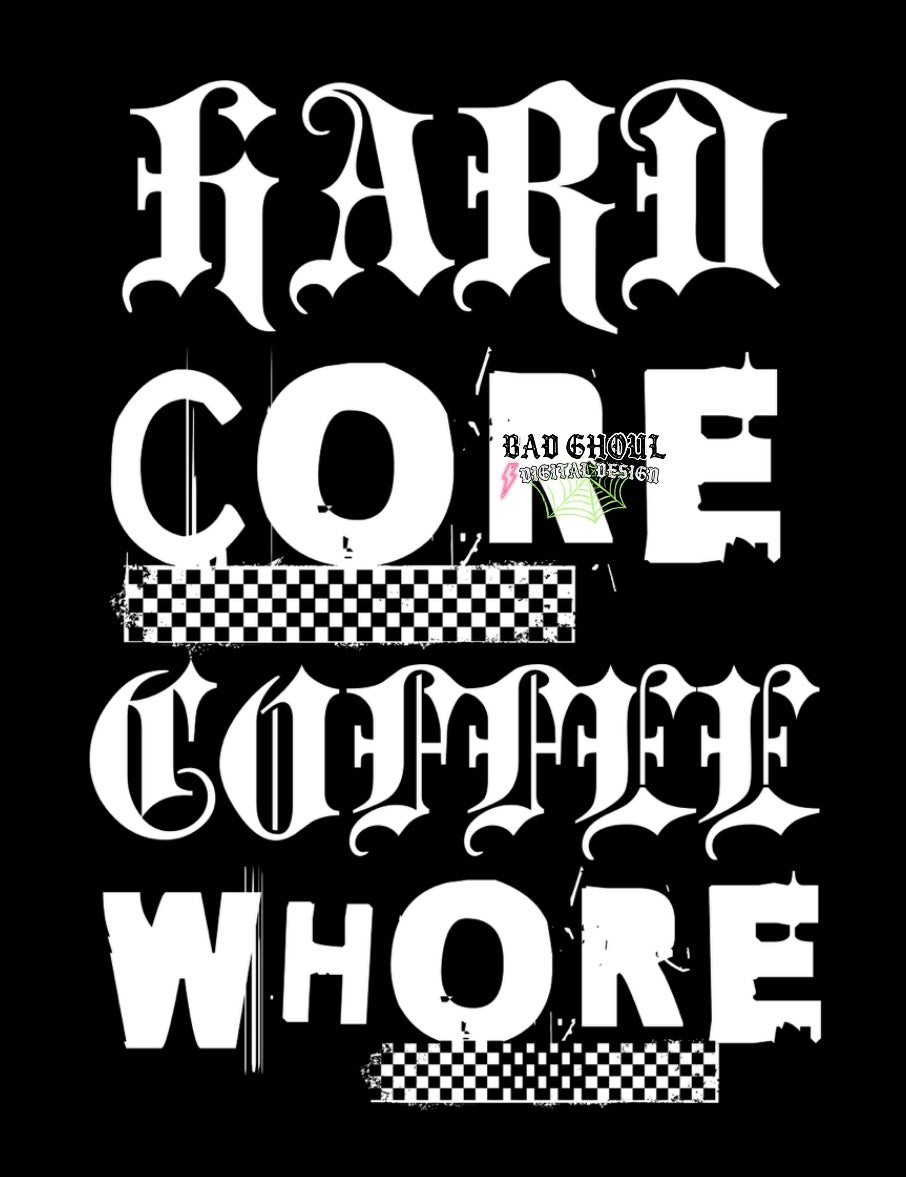 Hardcore Coffee PNG Download