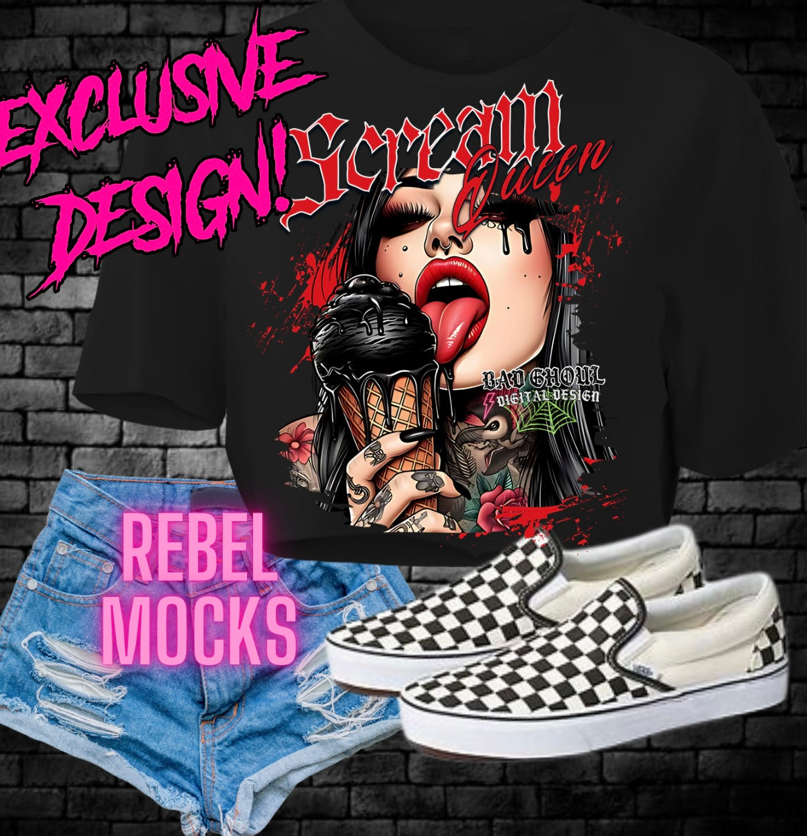 EXCLUSIVE Scream Queen PNG Download