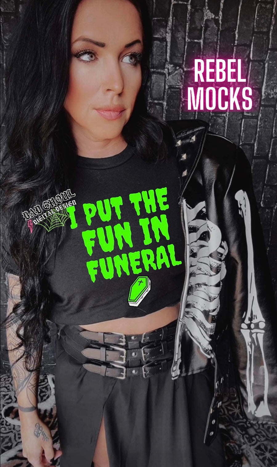 I Put The Fun In Funeral PNG Download