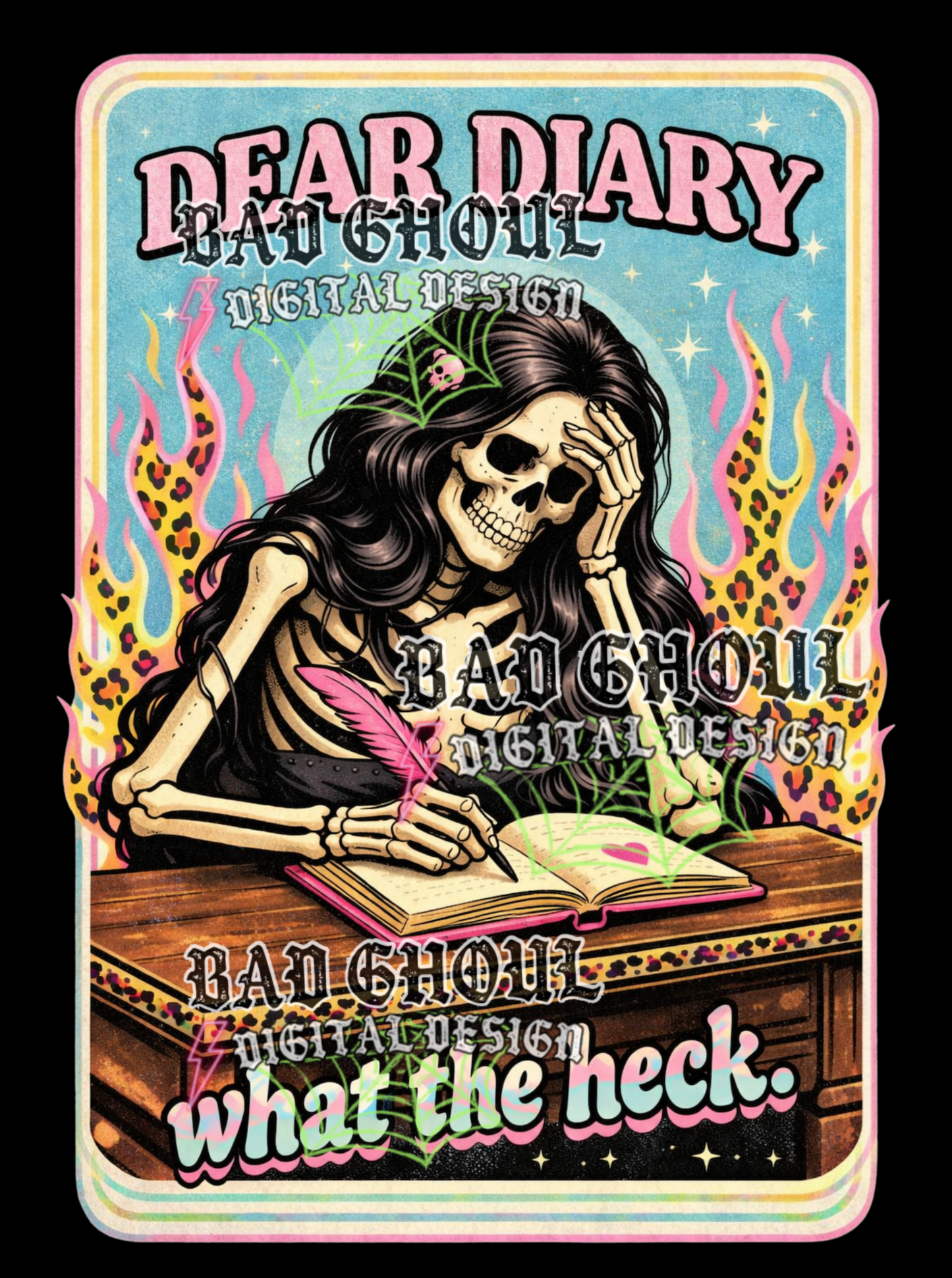 Dear Diary what the heck | PNG DOWNLOAD