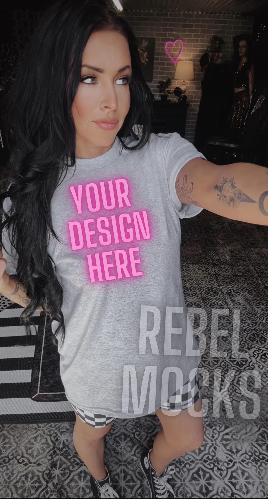 Ash Selfie Alternative Edgy Trendy