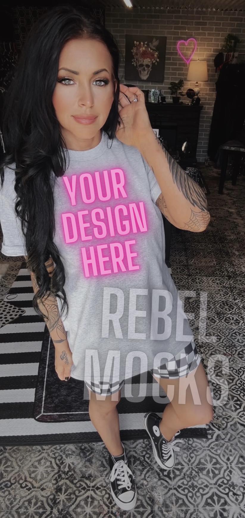 IRL Ash Alternative Edgy Trendy 2 Mock Ups