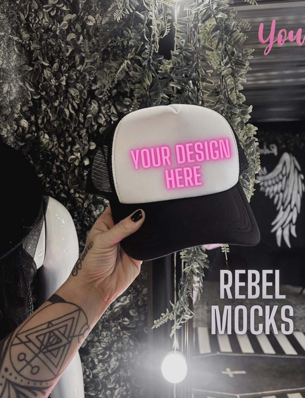 BUNDLE HAT, KOOZIE AND TUMBLER 6 MOCKS EDGY