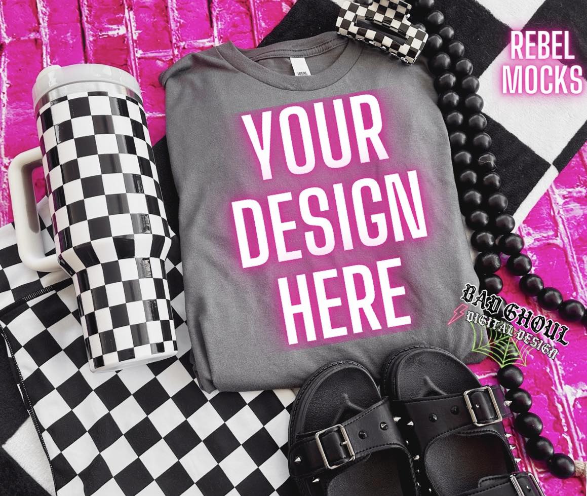 Gray Flat Lay Mock Up Trendz