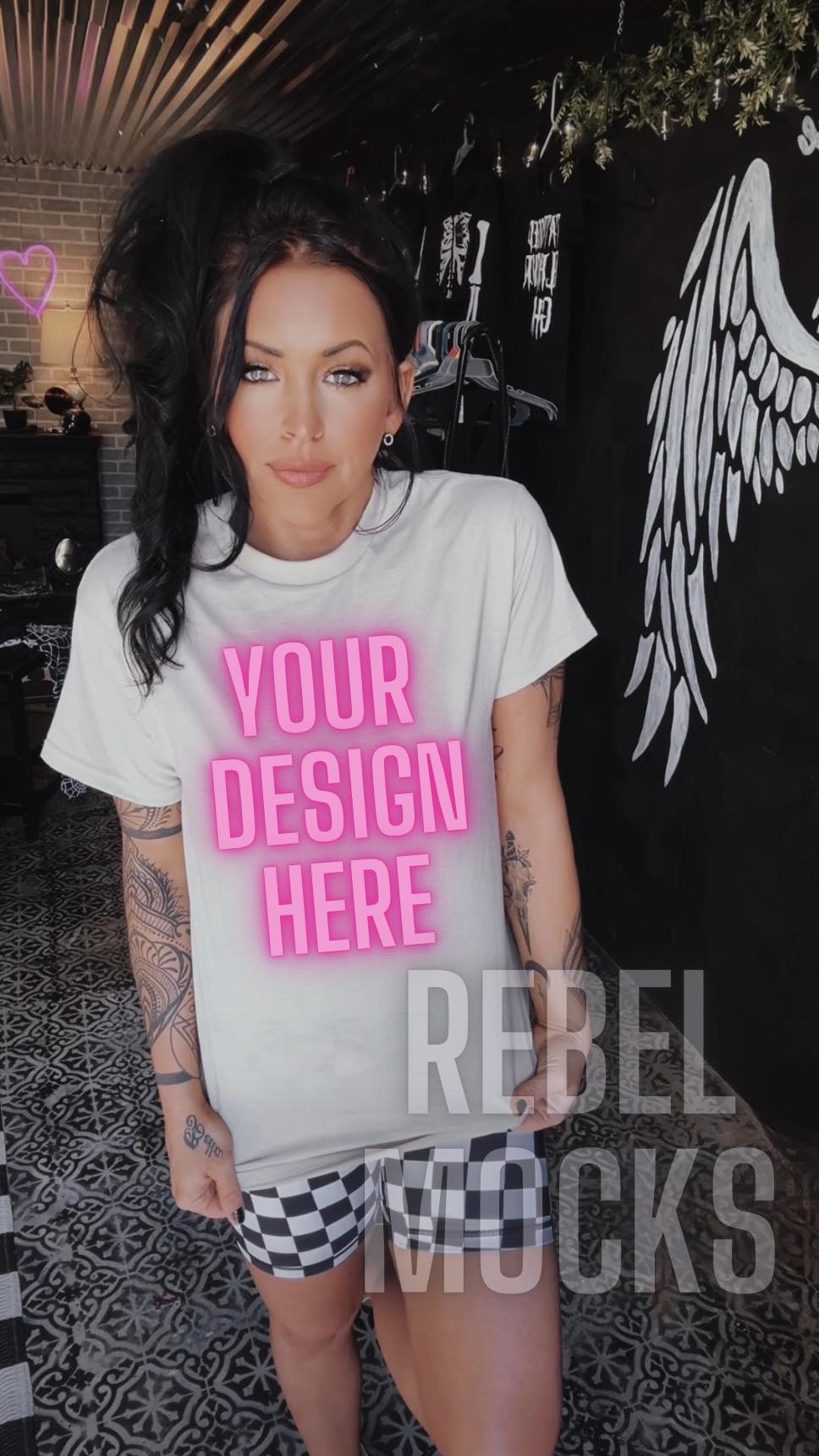 3 Mocks Bundle Sand Alternative Edgy Trendy Mock Up Sub Friendly