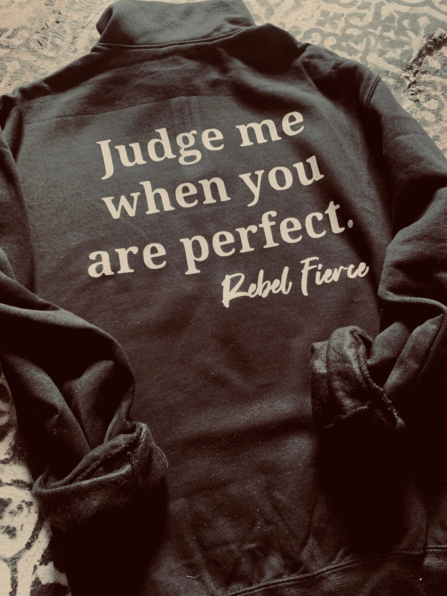 Judge Me When You Are Perfect