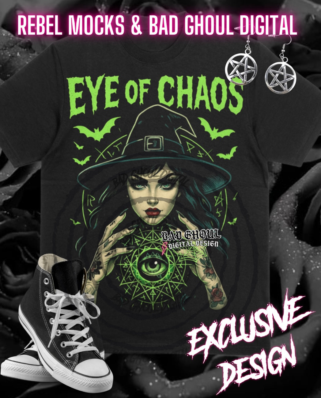 Exclusive Eye Of Chaos DOWNLOAD Black Fabric Only