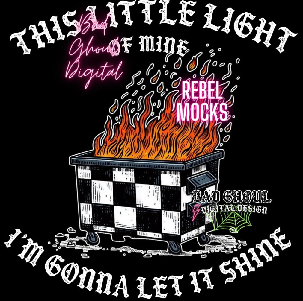 This Little Light PNG Download sub and DTF friendly