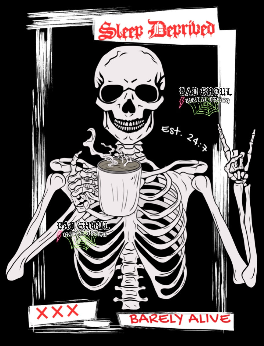 Sleep Deprived PNG Download