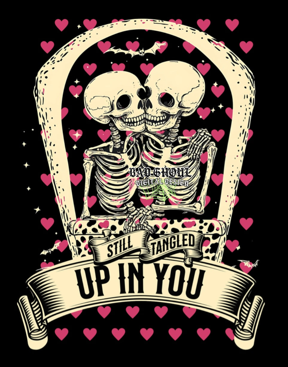 Tangled - BLACK FABRIC ONLY- PNG Download