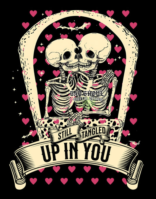 Tangled - BLACK FABRIC ONLY- PNG Download