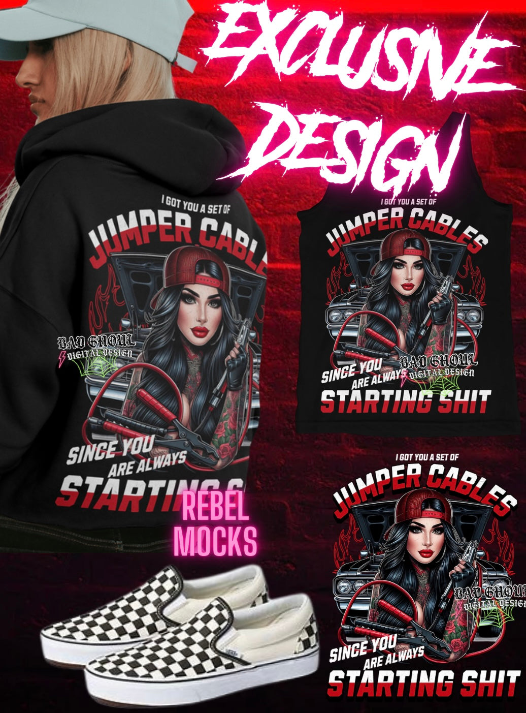 EXCLUSIVE Jumper Cables PNG Download