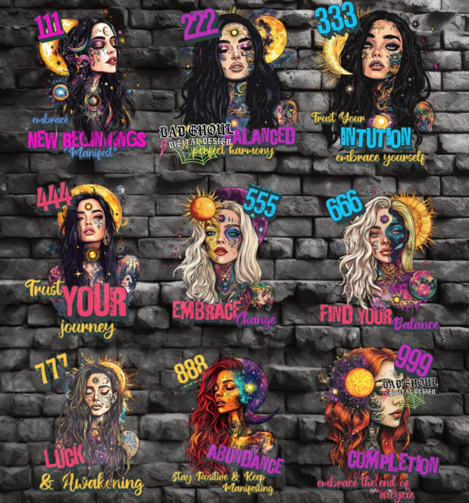 Numbers Bundle PNG Download