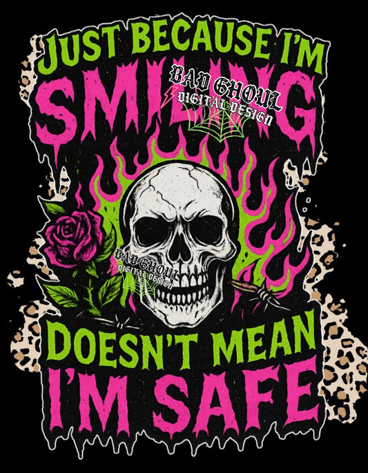 Just Because Im Smiling PNG Download