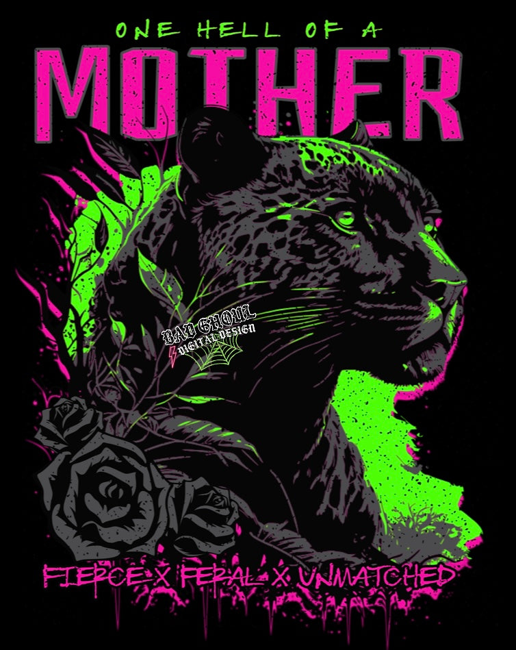 One Hell Of a Mother PNG Download