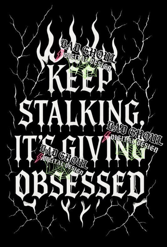 Keep Stalking PNG Download