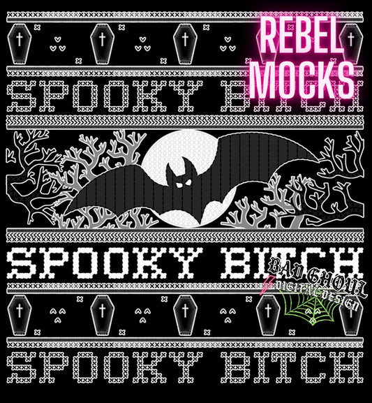 Spooky Bitch PNG Download