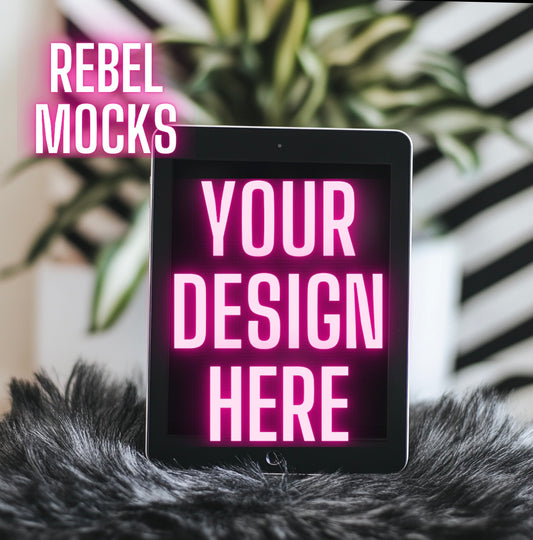 Ipad  Flat Lay Mock Up