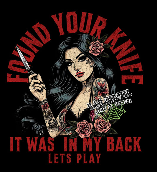 I Found Your Knife PNG Download