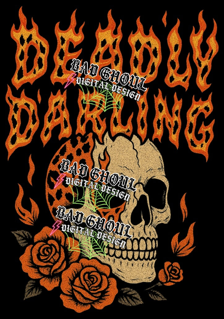 Deadly Darling PNG DOWNLOAD Black Fab Only