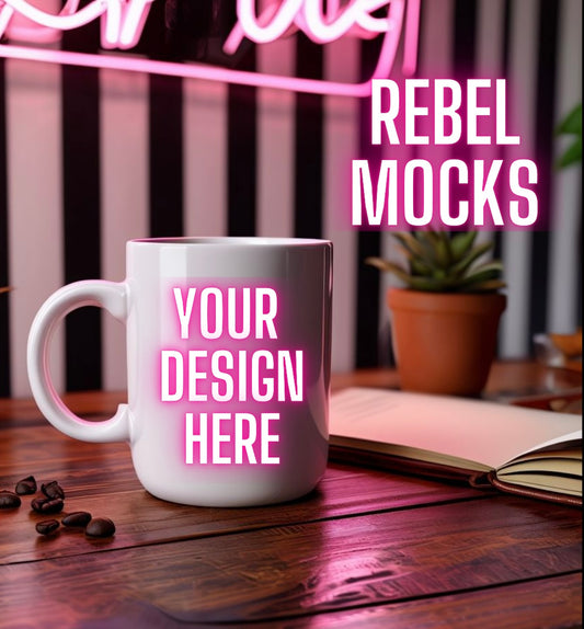 White Mug Mock Up TRENDING