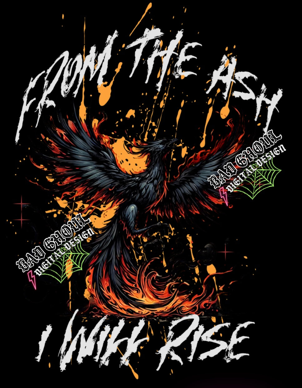 Exclusive From The Ash I Will Rise  PNG Download