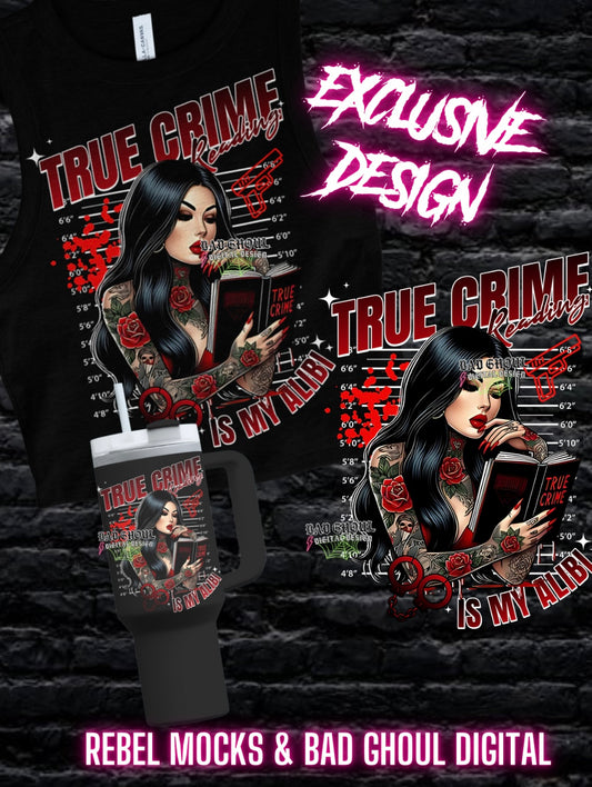 EXCLUSIVE True Crime Reading PNG Download