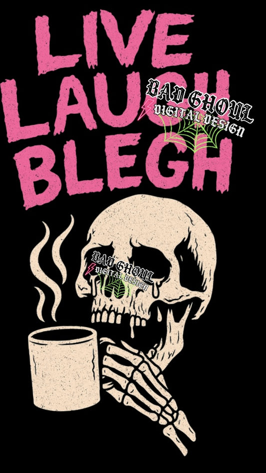 Live Laugh PNG Download black fab only