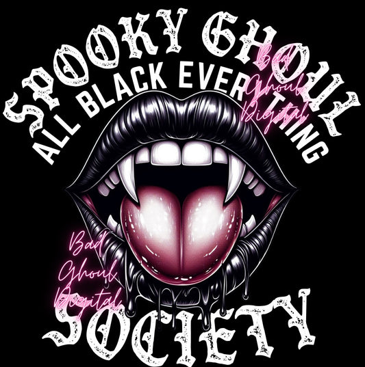 Spooky Ghoul Society Download PNG