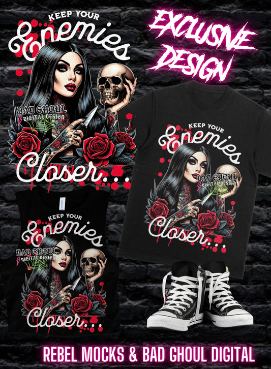 EXCLUSIVE keep Your Enemies Closer PNG Download