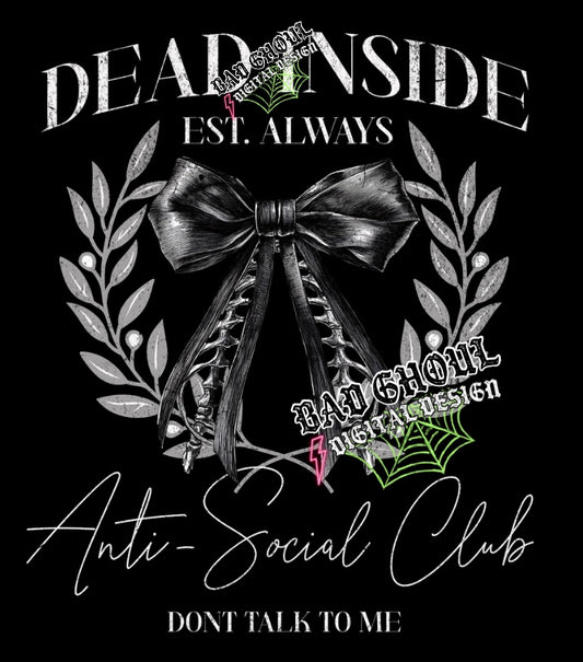 Dead Inside Coquette PNG Download