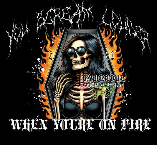 You Scream Louder PNG Download