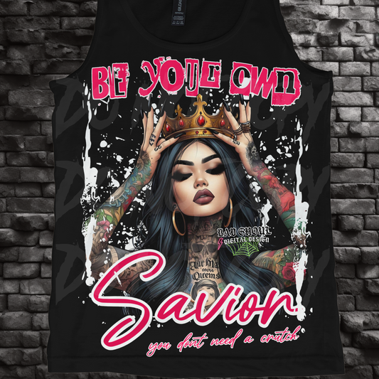 EXCLUSIVE Be Your Own Savior  PNG Download