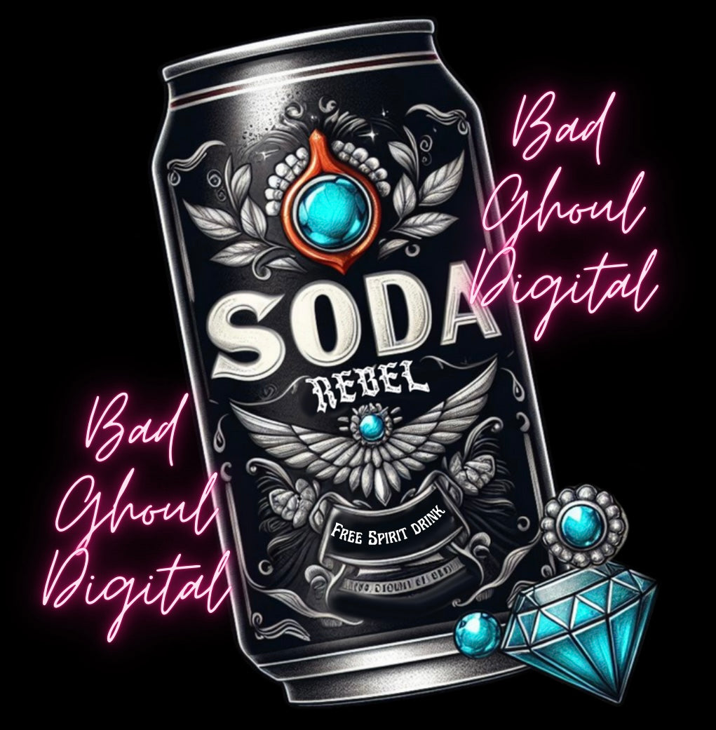 Rebel Soda PNG download DTF & Sub Friendly