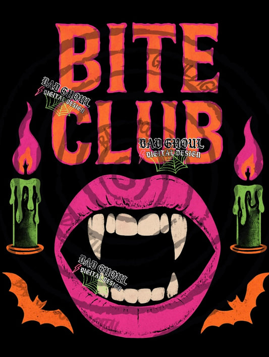 Bite Club PNG DOWNLOAD Black Fab Only