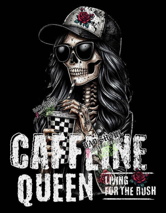 Caffeine Queen PNG Download