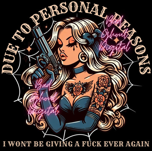 Due To Personal Reasons PNG download