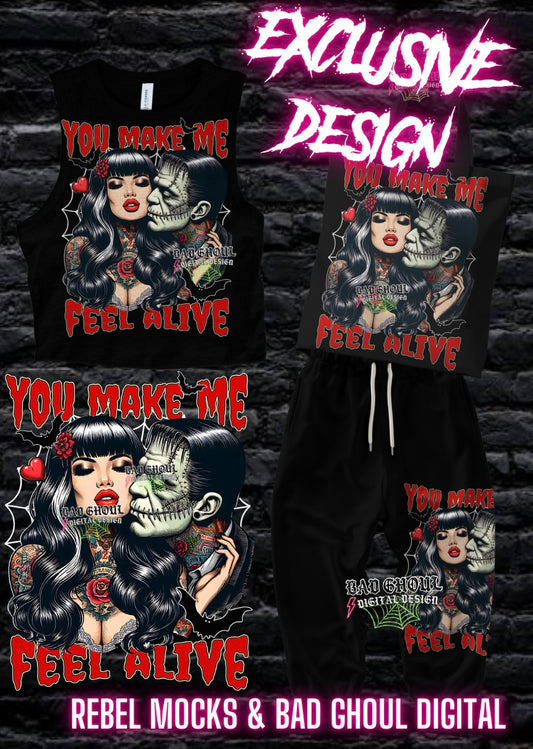 EXCLUSIVE You Make Me Feel Alive PNG Download