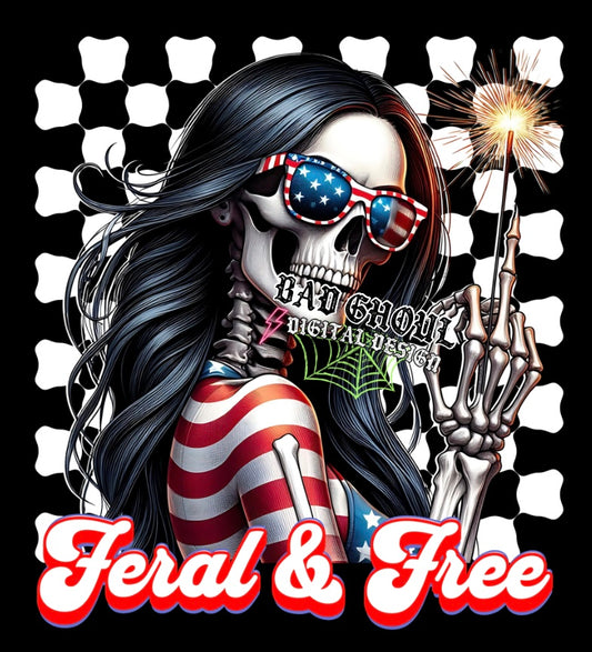 Feral & Free PNG Download