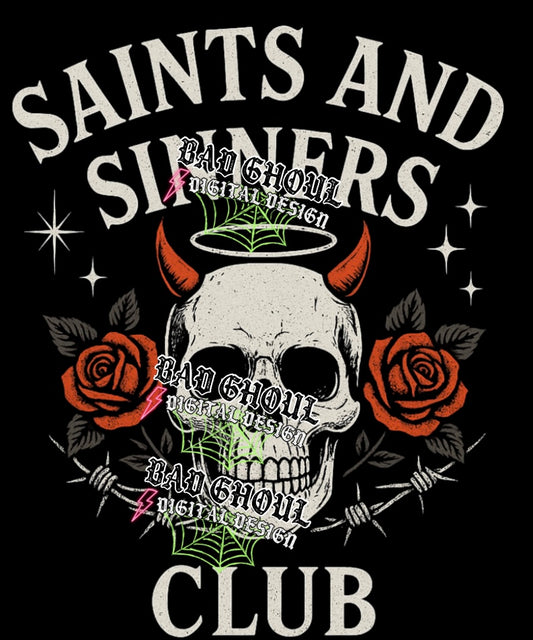 Saints and Sinners PNG DOWNLOAD Black Fab Only