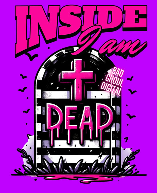 Inside I am Dead PNG Download