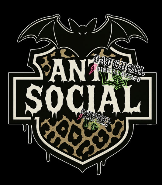 Anti Social PNG Download