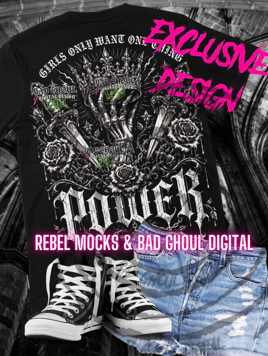 EXCLUSIVE | Power| PNG DOWNLOAD| Black Fabric